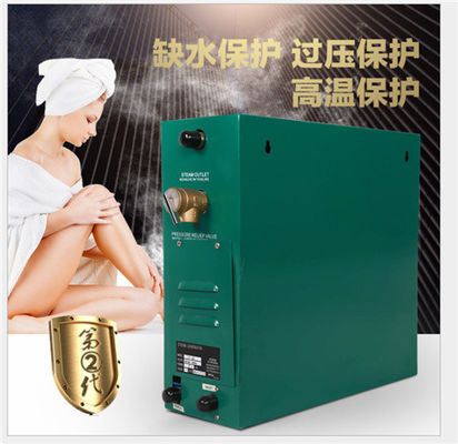 Cina 4.5-18KW Alat Sauna Steam / Generator Steam Basah Dengan Kontroler Luar pemasok