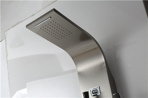 Cina Mudah Instal Pijat Shower Panel, Panel Digital Display Thermostatic Shower pemasok